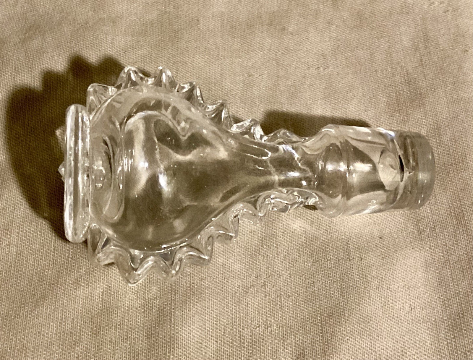 Baccarat REMY MARTIN Stopper FLEUR DE LYS Top Ripple Sides
