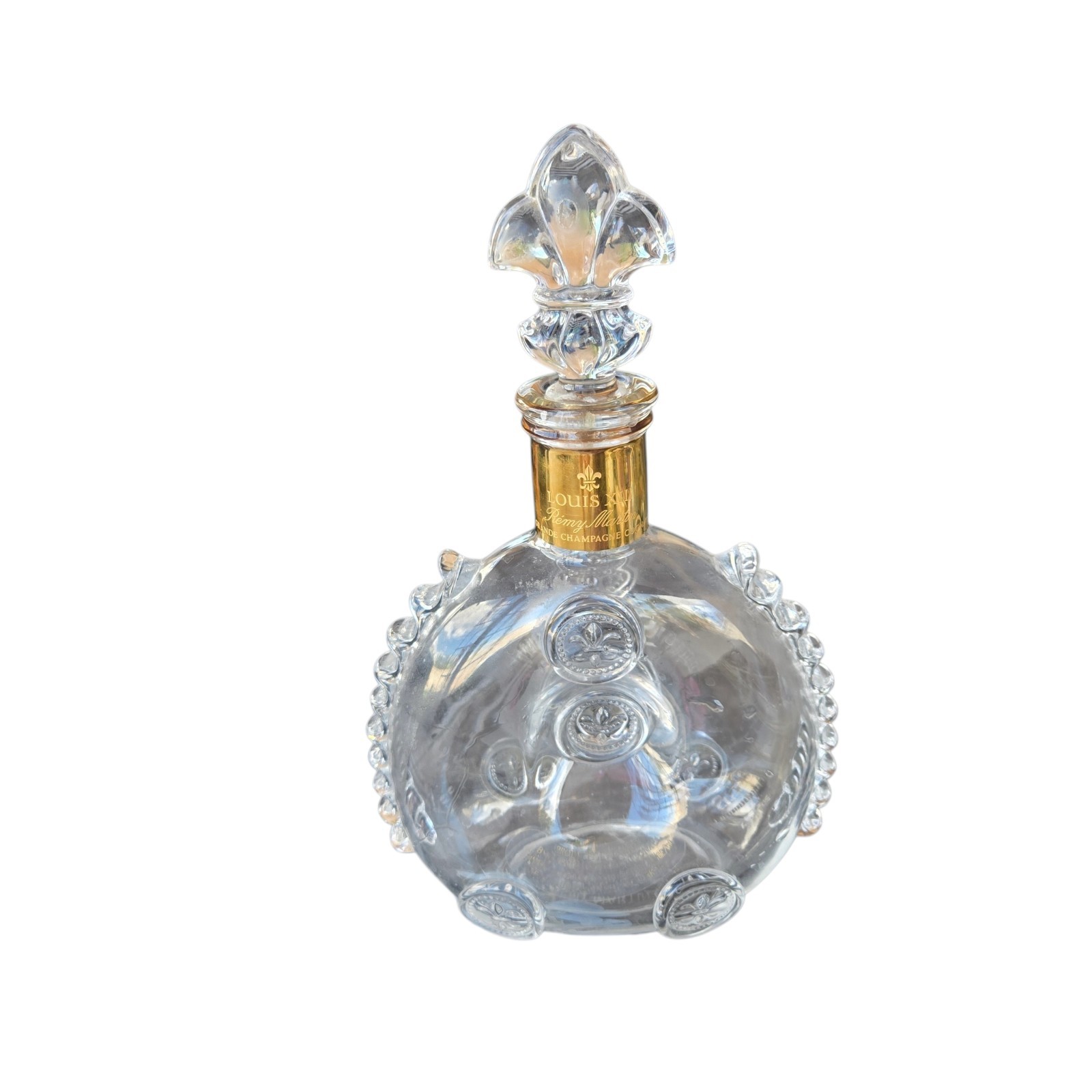 Remy Martin Louis XIII Baccarat Crystal Empty Bottle Decanter w/ Stopper 750ml