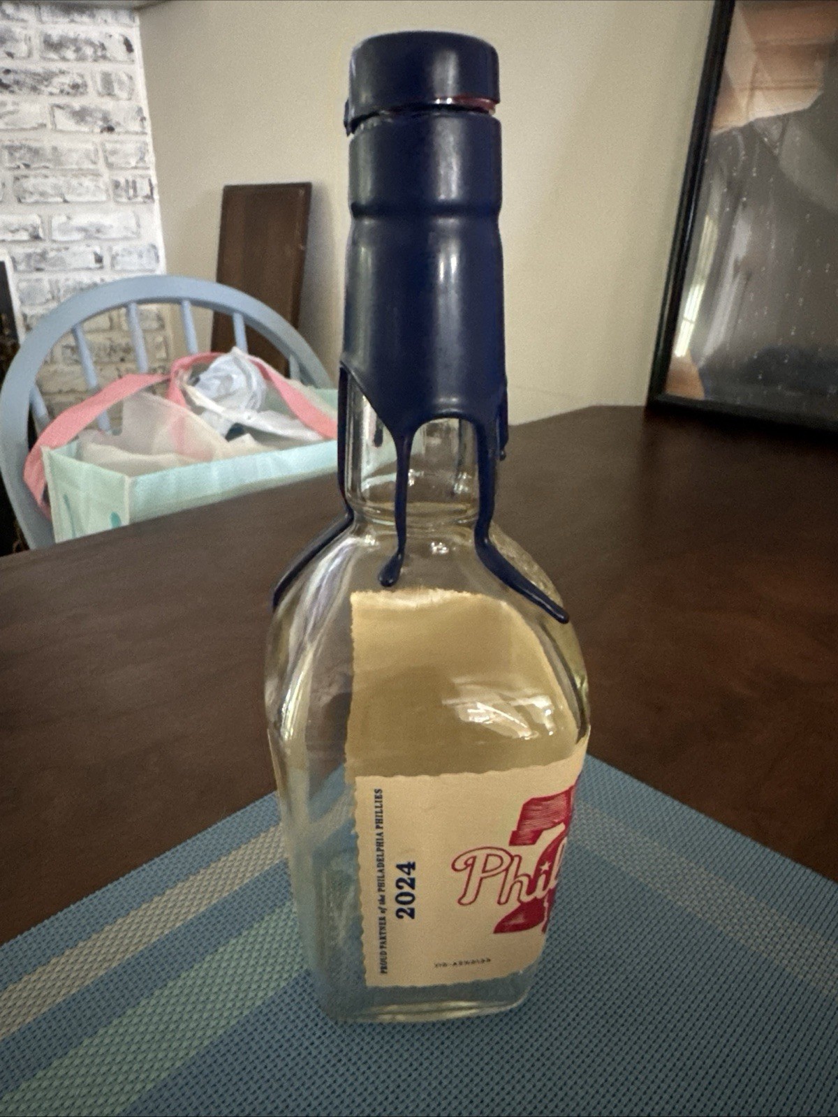 Maker’s Mark Whisky Empty 750 ml Bottle