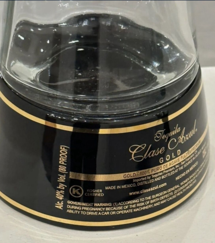 Clase Azul Gold Tequila Empty Bottle 750ml