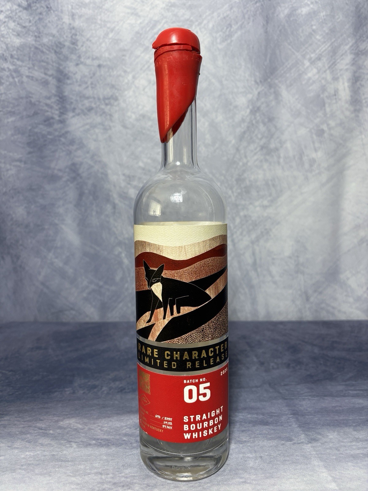 Rare Character Limited Release Batch 5 Bourbon Whiskey Decorative Bottle