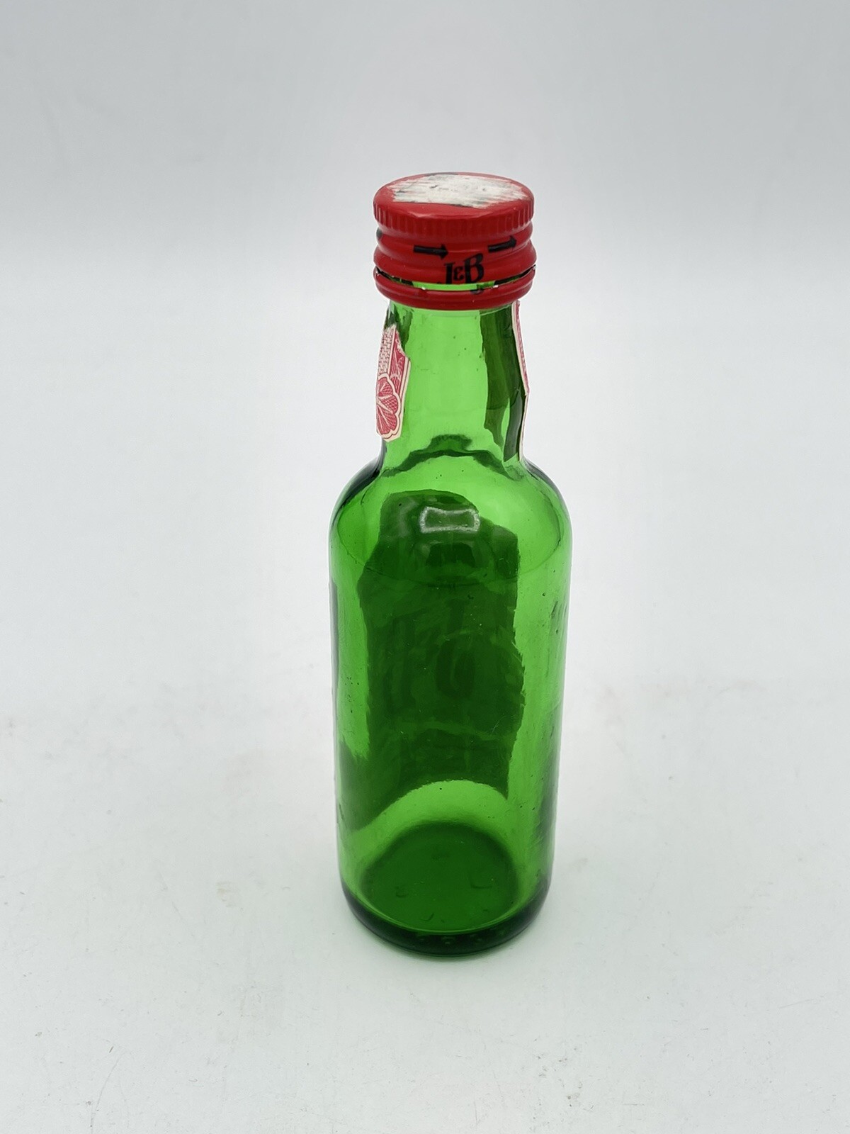 MINIATURE WHISKY BOTTLE: Justerini & Brooks J & B SCOTCH WHISKY; 1970’s