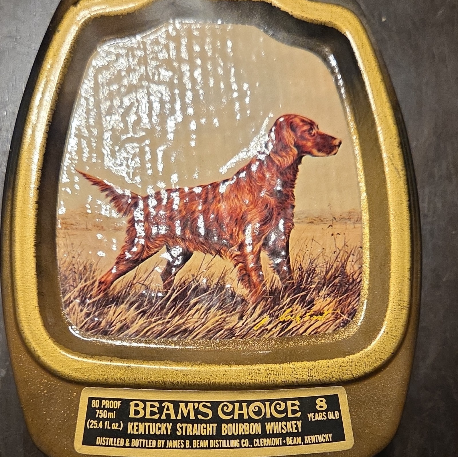 Beam’s Choice 8 Year Kentucky Straight Bourbon Whiskey Decanter Bottle 750ml