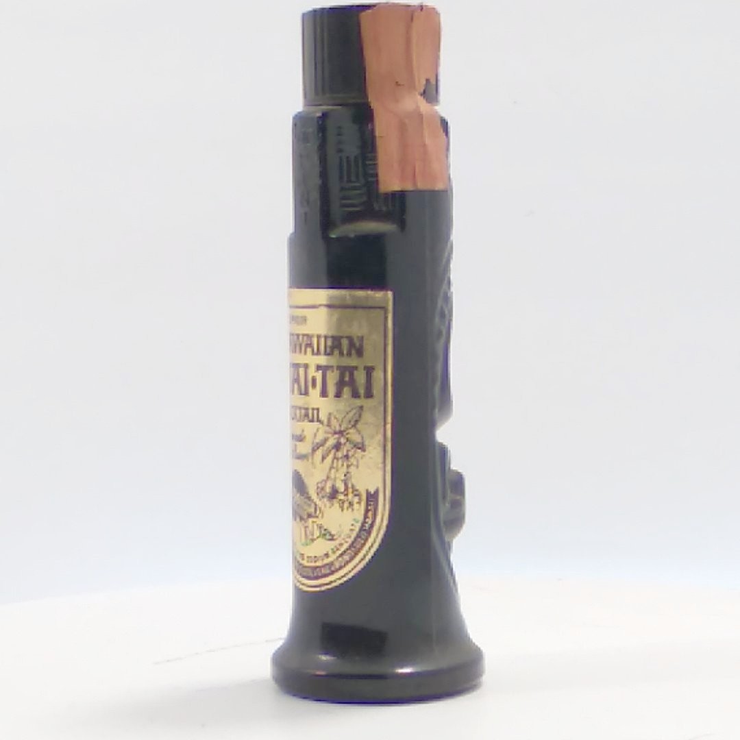 Hawaiian Mai-Tai Cocktail Mini Liquor Bottle 50 Proof Empty Collectible