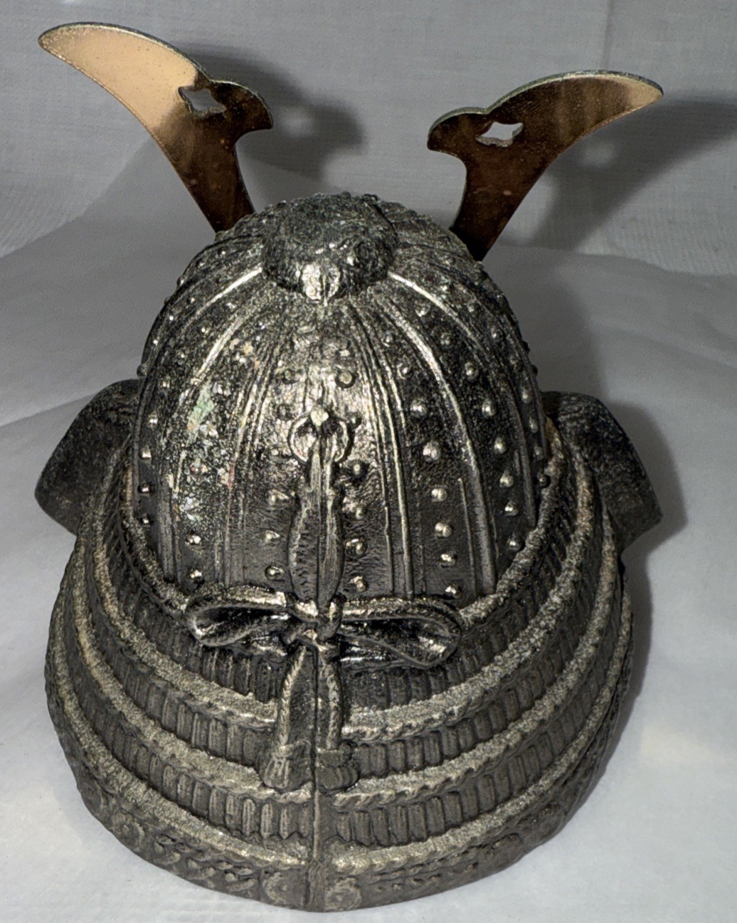 Nikka Whisky Gold & Gold Samurai Helmet Bottle & Empty Bottle See Pics READ
