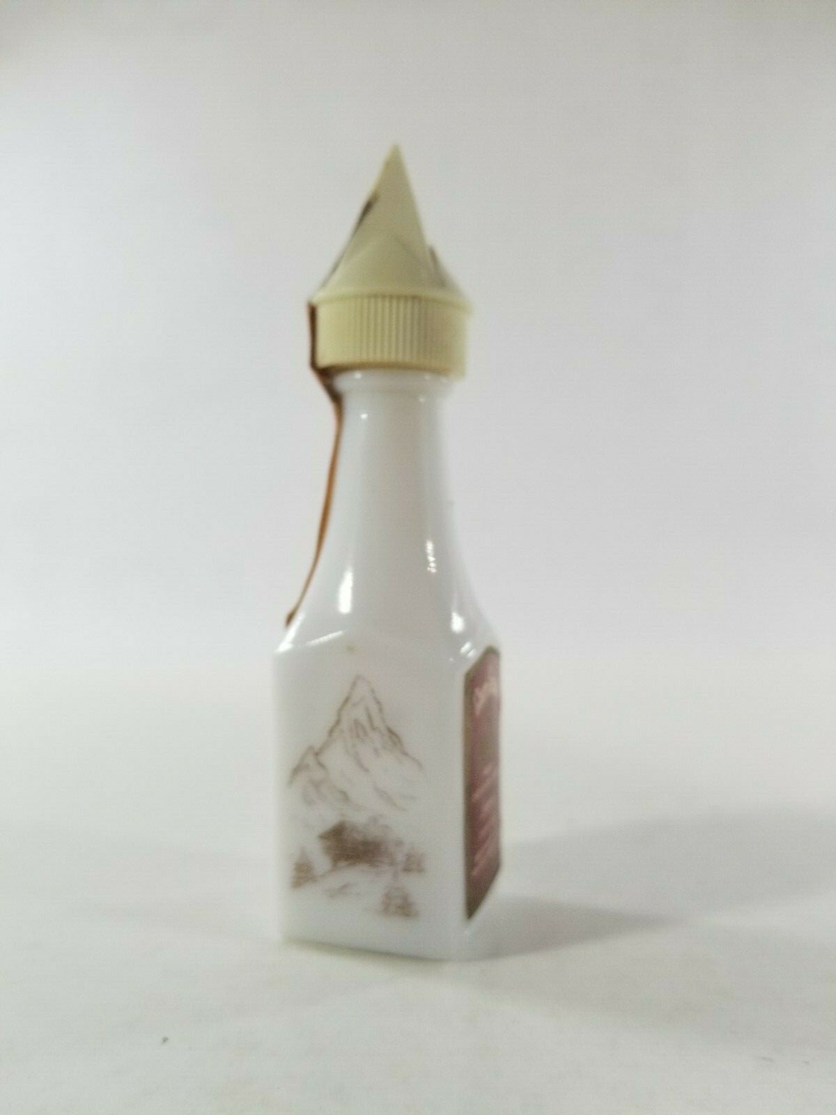 VINTAGE PRE-1979 AIRPLANE LIQUOR BOTTLE (EMPTY) CHERI-SUISSE CHOCOLATE CHERRY