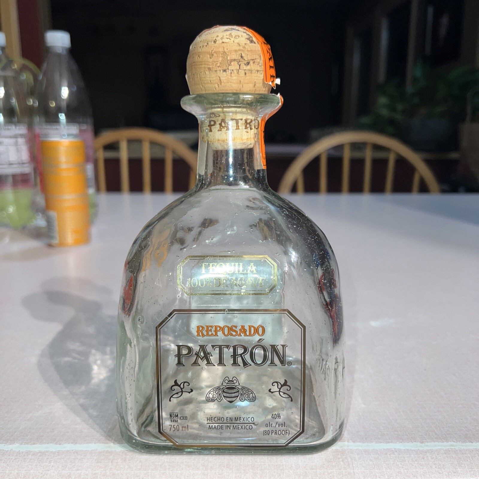 Pick 1 empty vodka rum bottle crafts Makers Haku Bulleit Ciroc Cote Des Roses