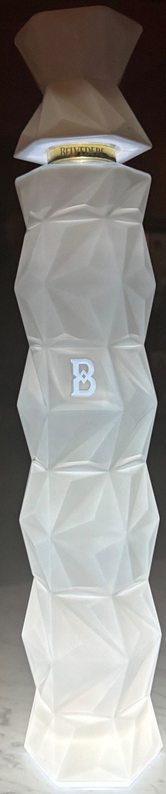 Vodka Belvedere 10 Luminous Empty Bottle