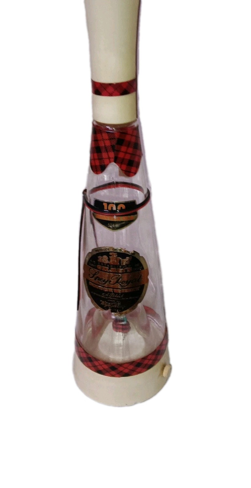 VTG Gilbeys Glen Spey Royal Scotch Whisky Bottle Musical Dancing Scotsman Works