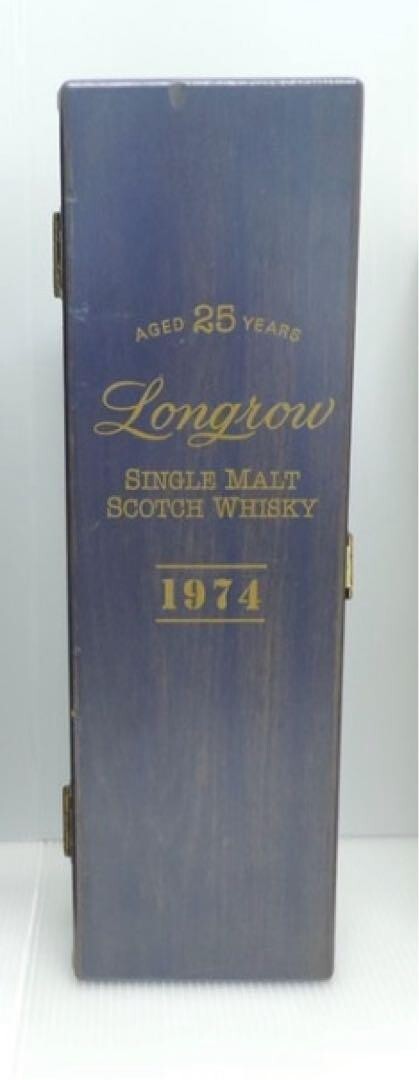 Longrow 25 Year Scotch Single Malt Whiskey 1974 Empty Box from Japan