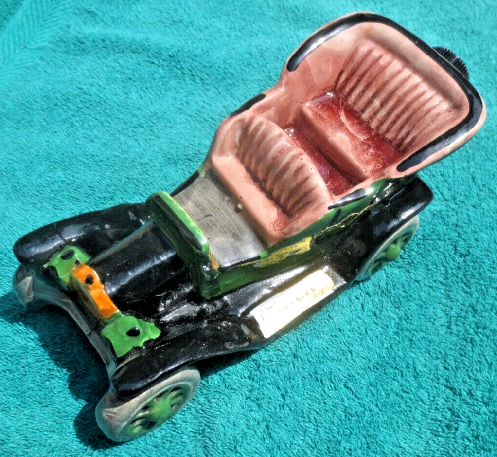 GARNIER Liqueur Decanter, bottle FORD Model T 1913, FRANCE, Made in Italy, empty