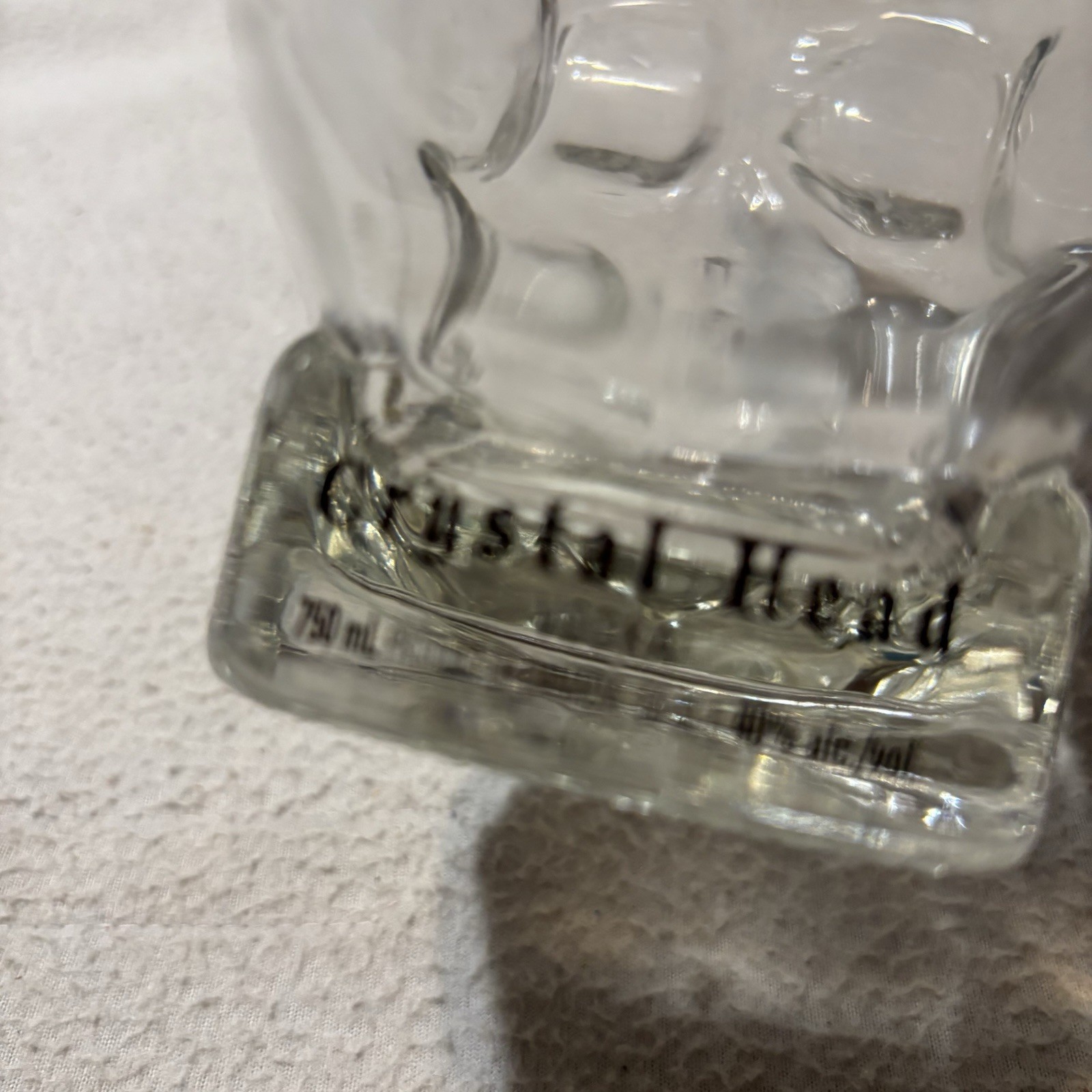 Crystal Glass Skull From Crystal Head Vodka (Empty)