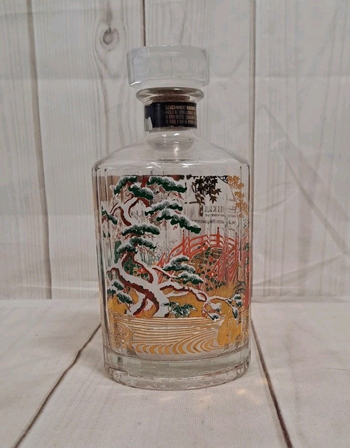 Suntory Hibiki Japanese Harmony 100th Anniversary Limited Edition Empty Bottle