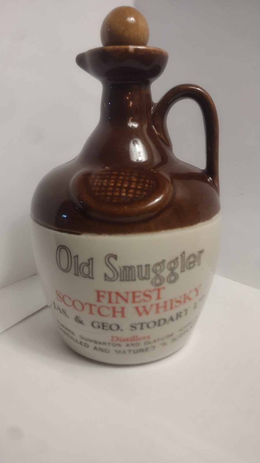 old smuggler finest scotch whisky bottle no.3 1978