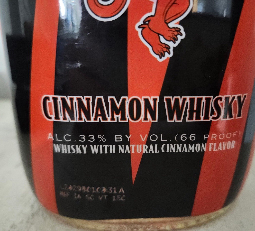 ⭐️⭐️⭐️⭐️⭐️ EMPTY NFL Cincinnati Bengals Lim Edition Fireball Whisky Bottle w Cap