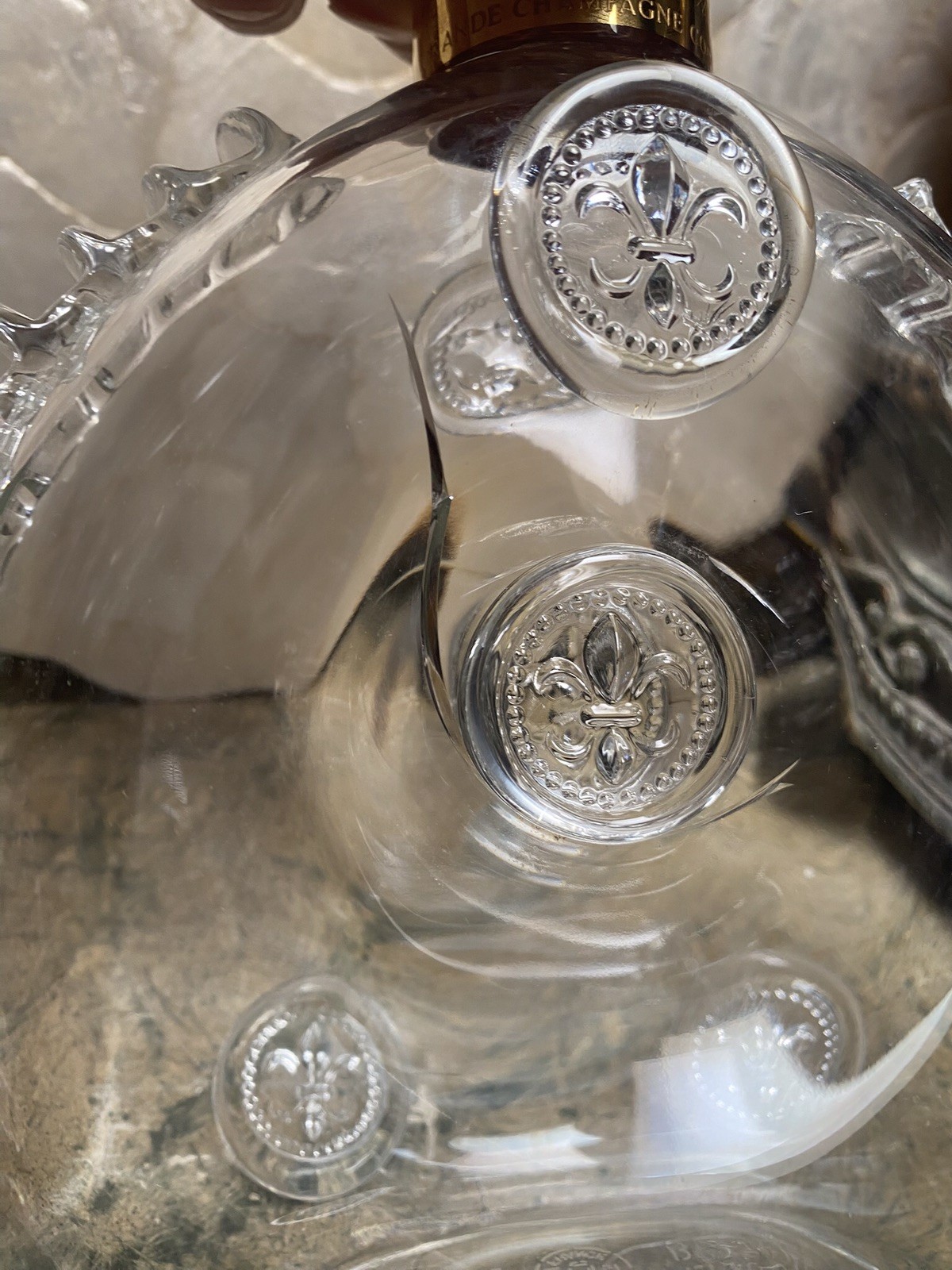 Remy Martin Louis XIII Baccarat Empty Bottle with Stopper