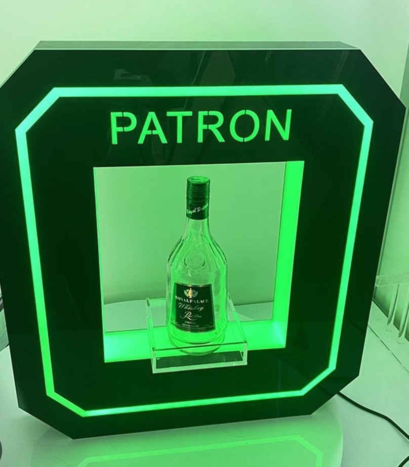 Patron Display Bottle Luminous Light Up Luminous Bottle Service Nigth Club
