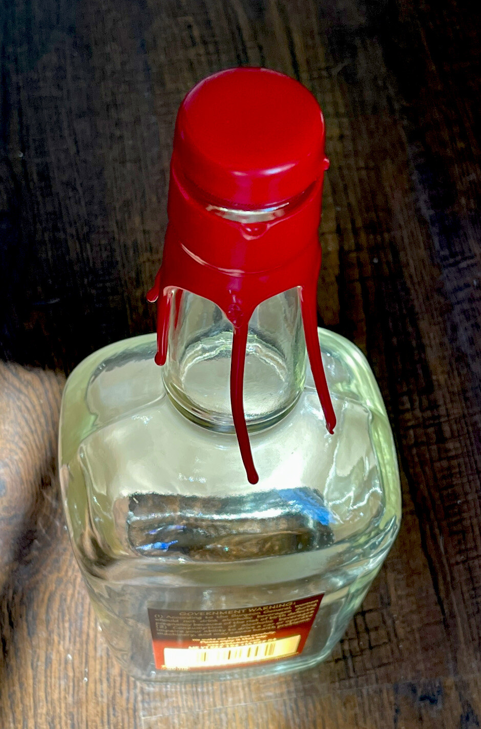 Maker’s Mark Whisky Empty 750 ml Bottle