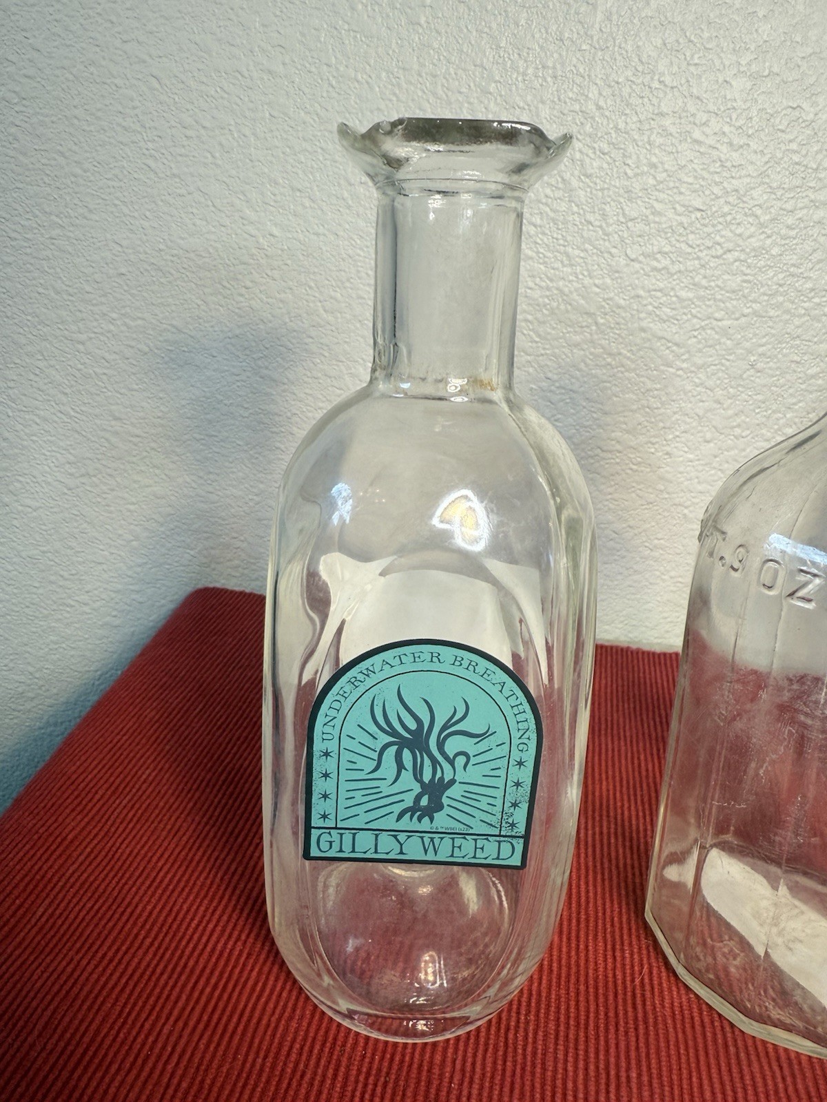 Vtg Glass Bottle Haig Scots Whiskey Bottle Scotland ,1pt 9oz Bottle,1 Beveled