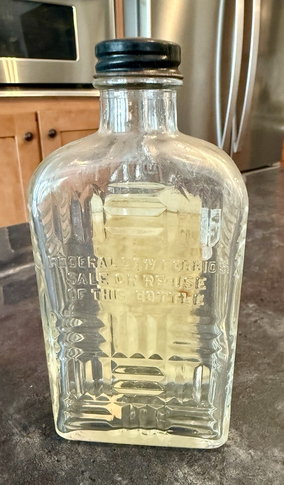 Piping Rock American Distillery Pekin Illinois IL WHISKEY BOTTLE Label
