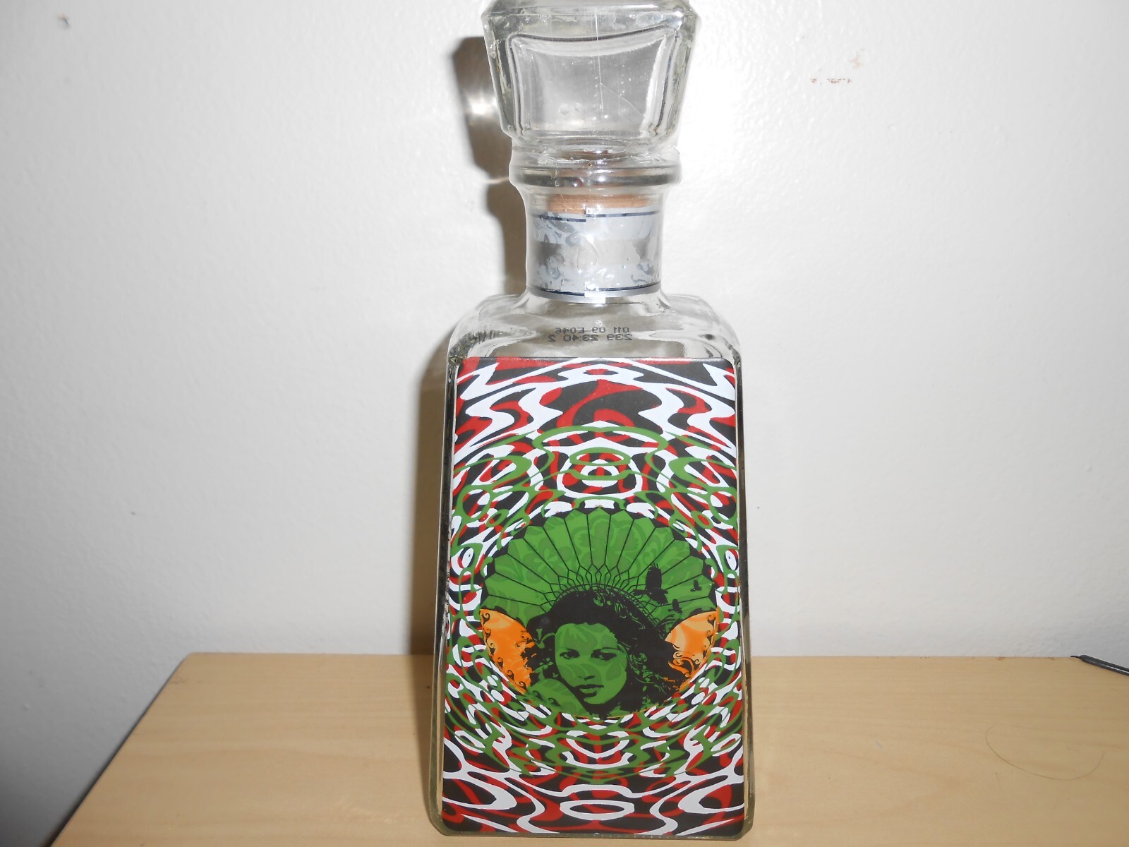 ESSENTIAL tequila 1800 limited «Beauty» TINTIANGCO 0018/1800 Rare 2009 Cuervo