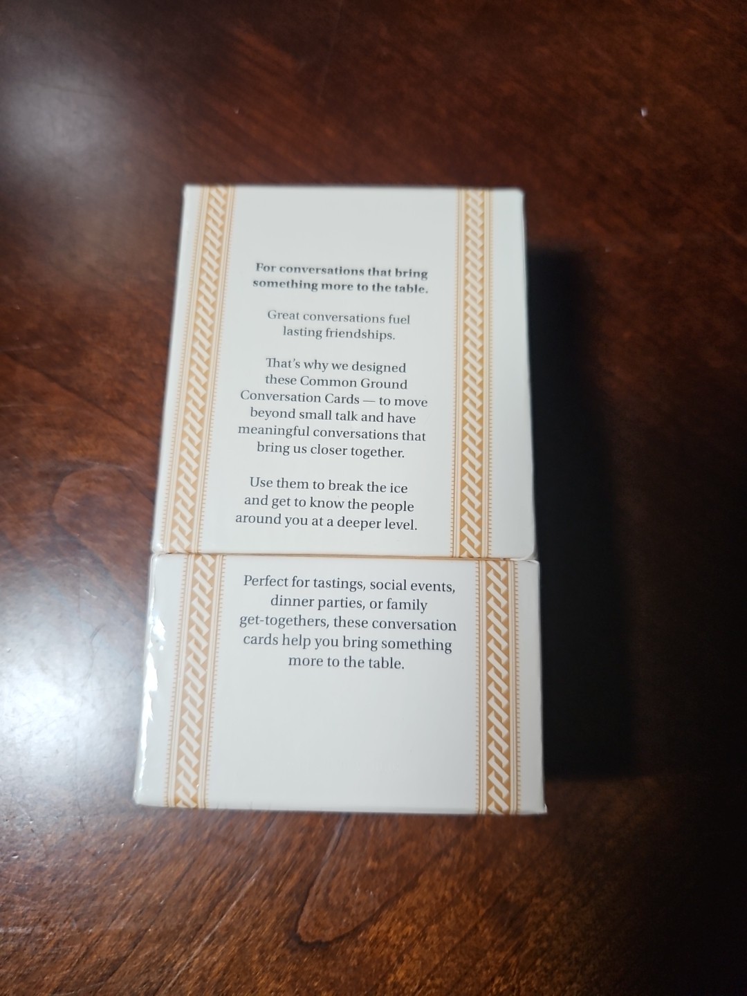 Basil Hayden’s Kentucky Straight Bourbon Whiskey Conversation Cards Sealed