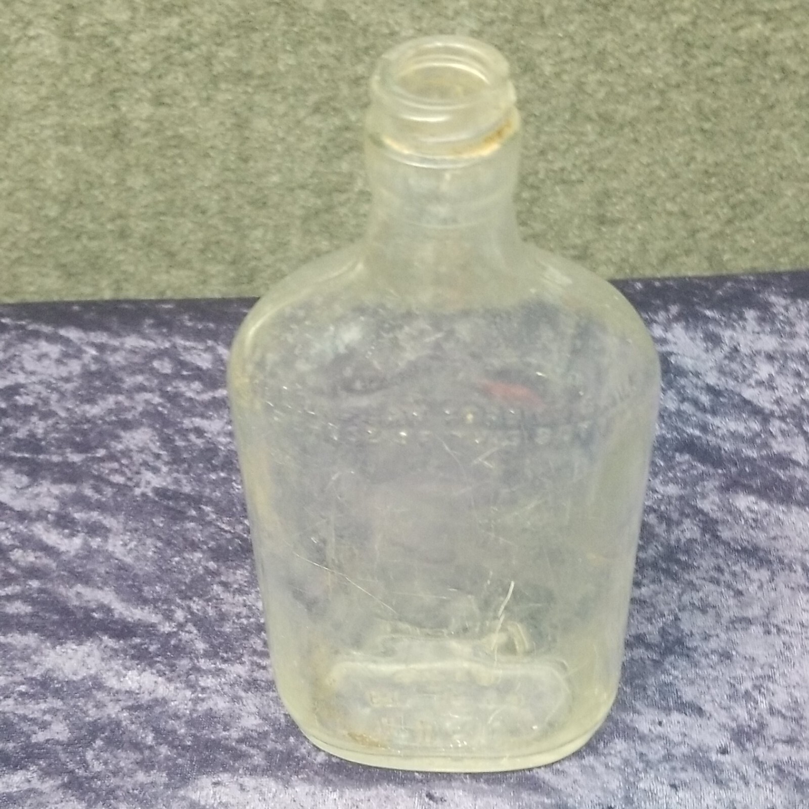 Glass Bottle One Pint Federal Law Forbids Sale Or Reuse Of ….  Anchor Hocking