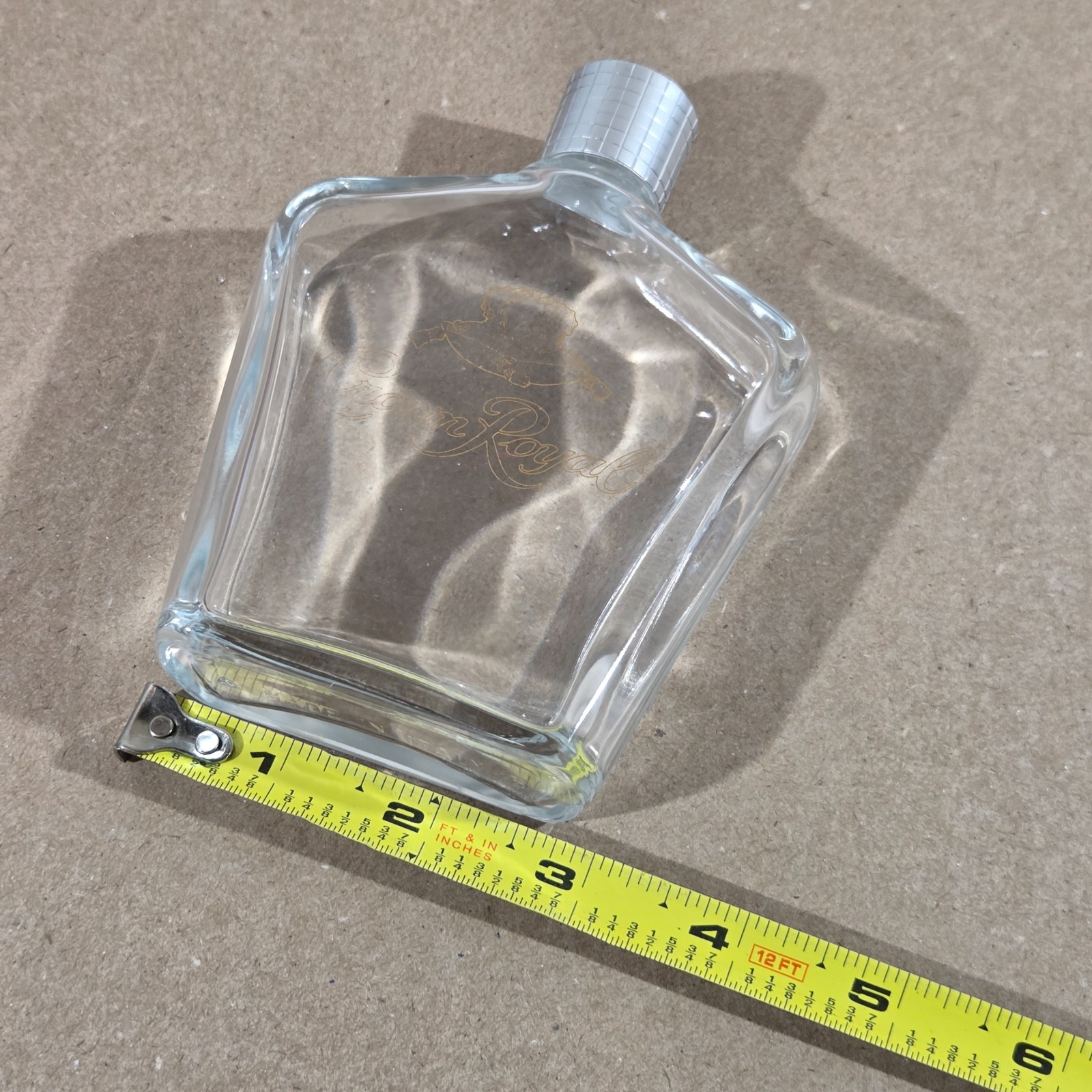 Vintage Crown Royal Bottle Made In ITALY