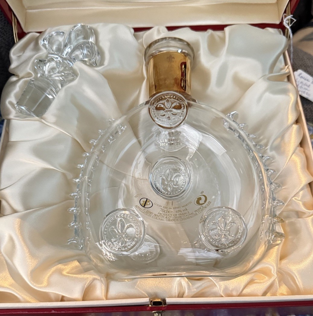Louis XIII Rémy Martin “Rendez-Vous 2000” Crystal Decanter EMPTY w/ Box