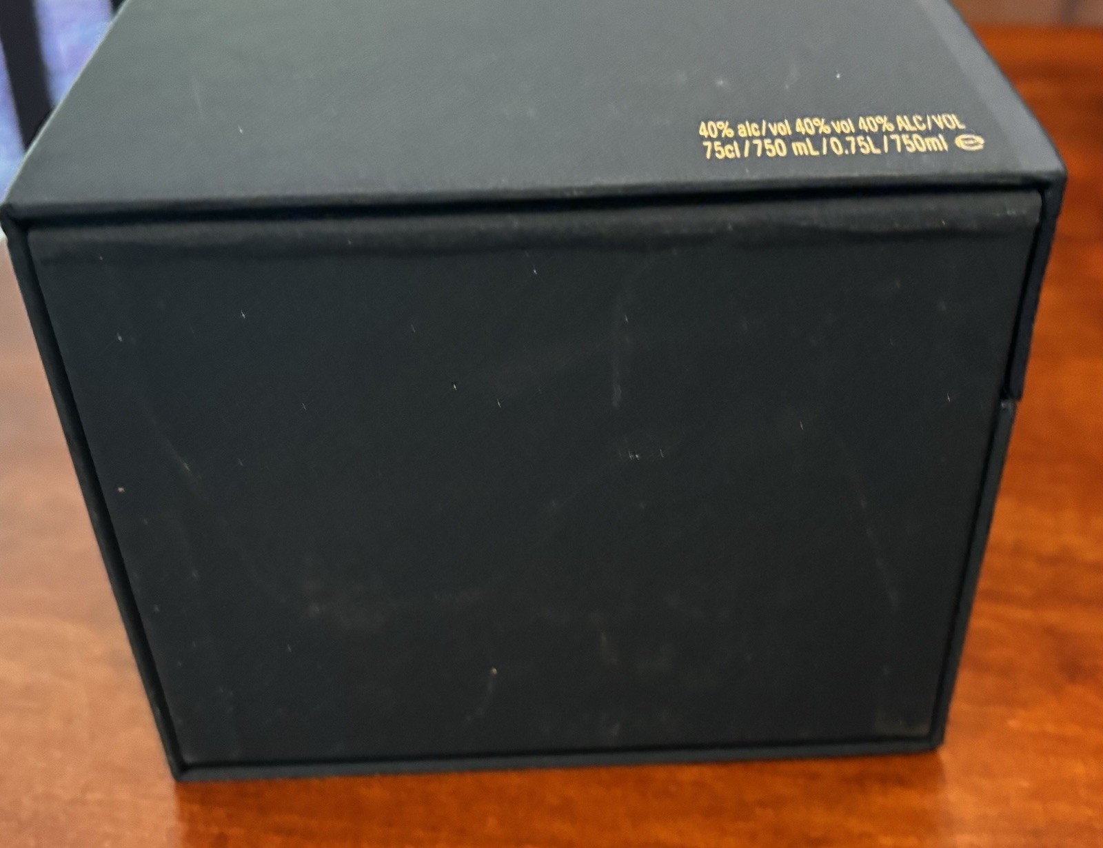 Johnnie Walker Blue Label 750ml Empty Bottle and Box Decanter Display