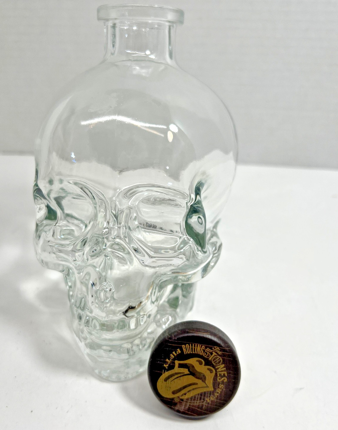 Crystal Head Vodka ROLLING STONES 50th Anniversary Edition 750ml (Bottle) EMPTY