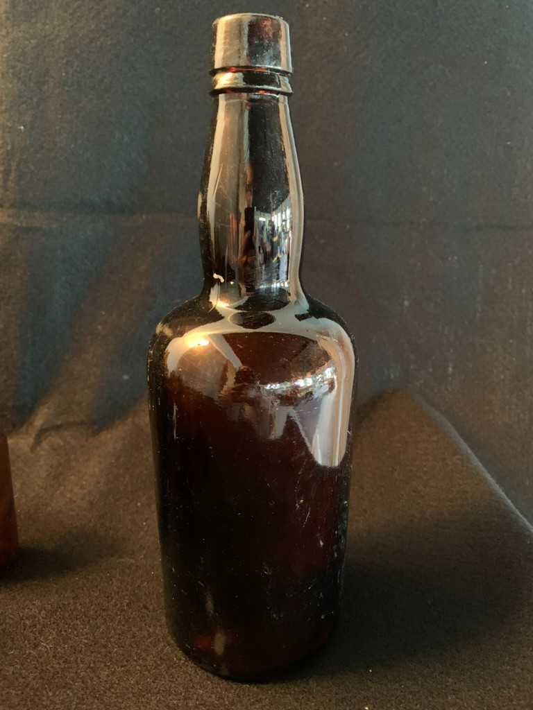 Massive VTG Brown Glass Bottle Lot of 18 – Mixed Apothecary Medicine Vials Decor