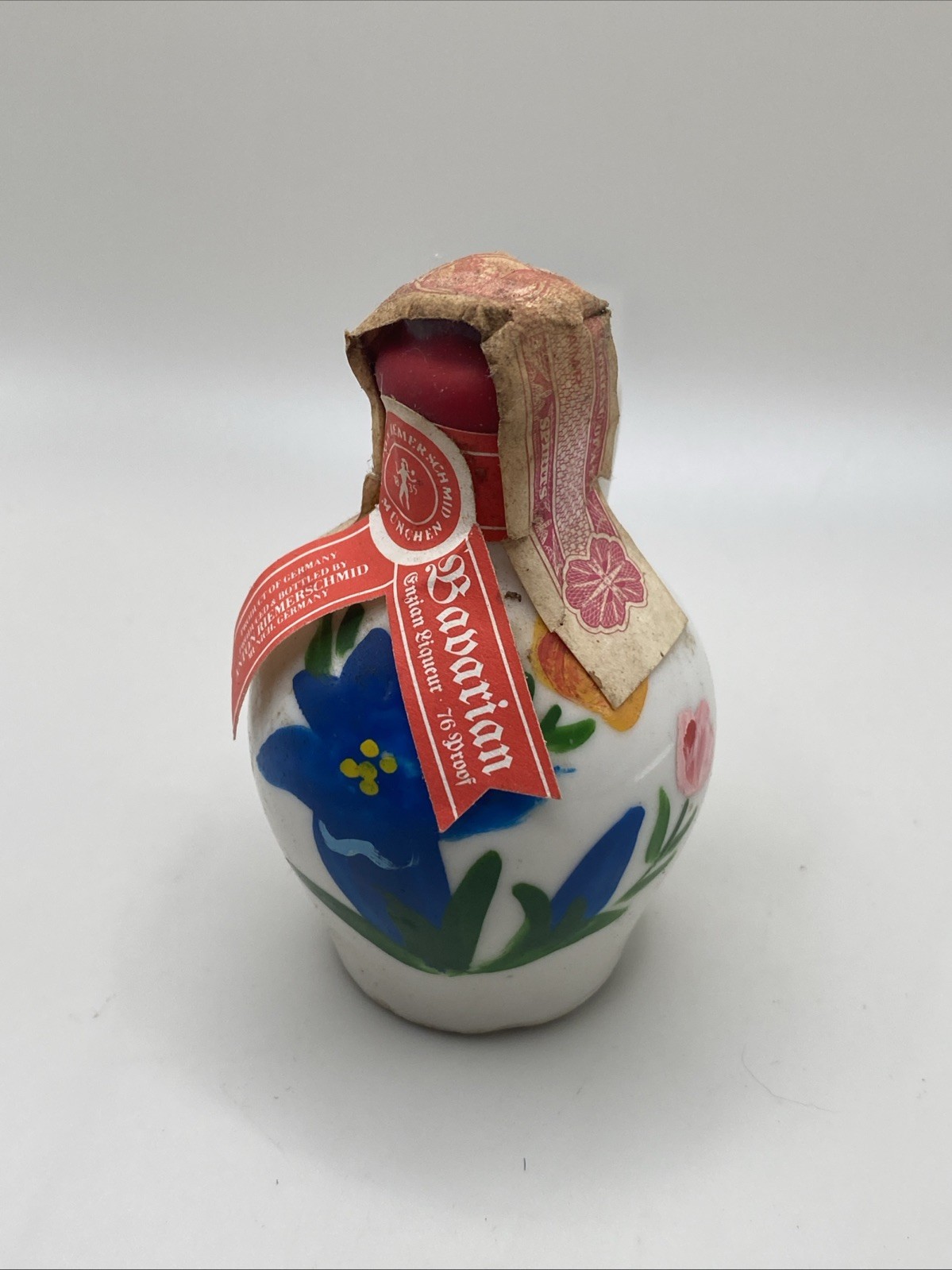 Vintage Anton Riemerschmid BAVARIAN Enzian Liqueur Jug with MINI STEIN Sealed