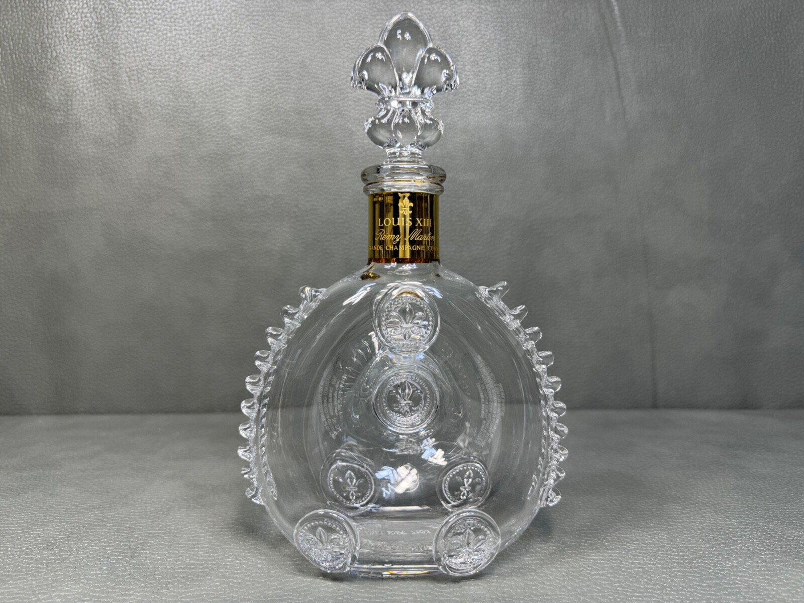 Remy Martin Louis XIII Cognac Baccarat Crystal Decanter France