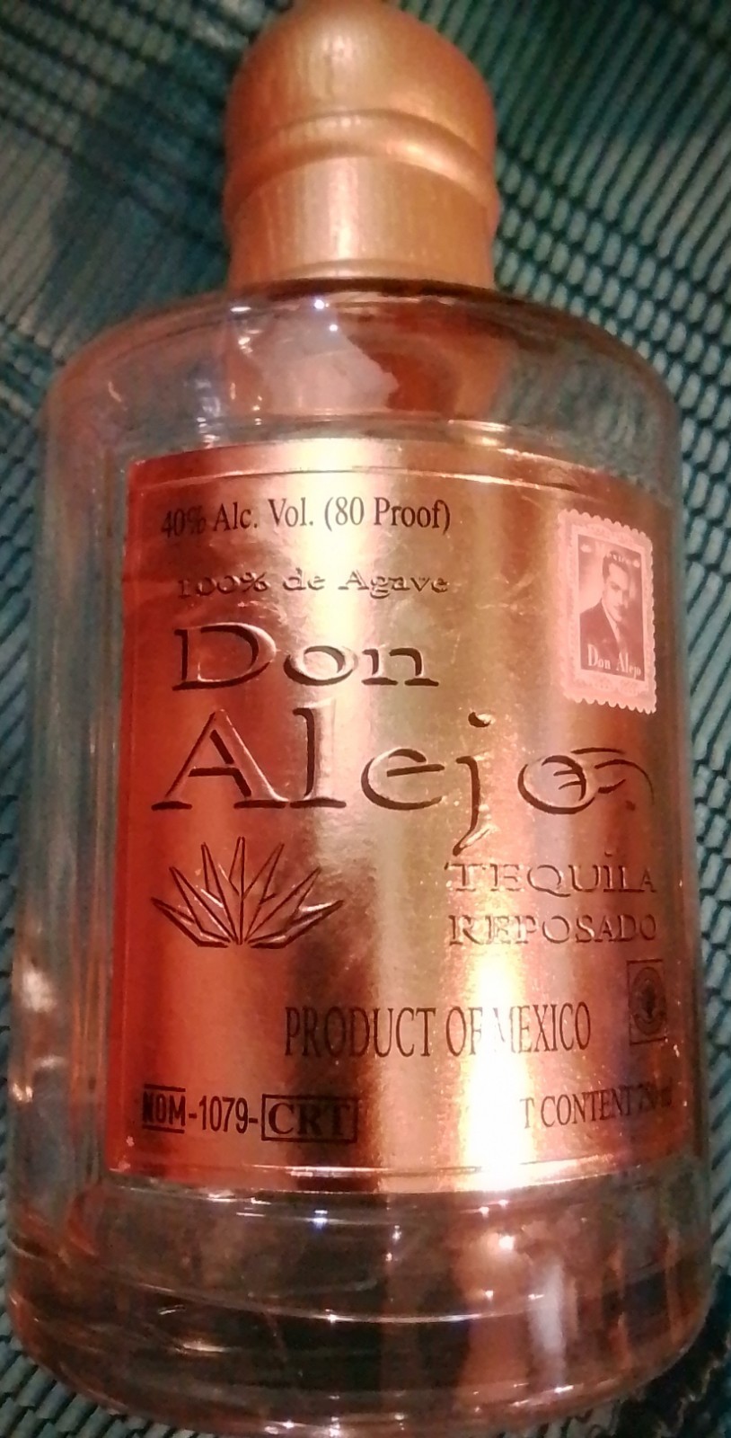 Don Julio Tequila Reposado Empty Bottle #j6
