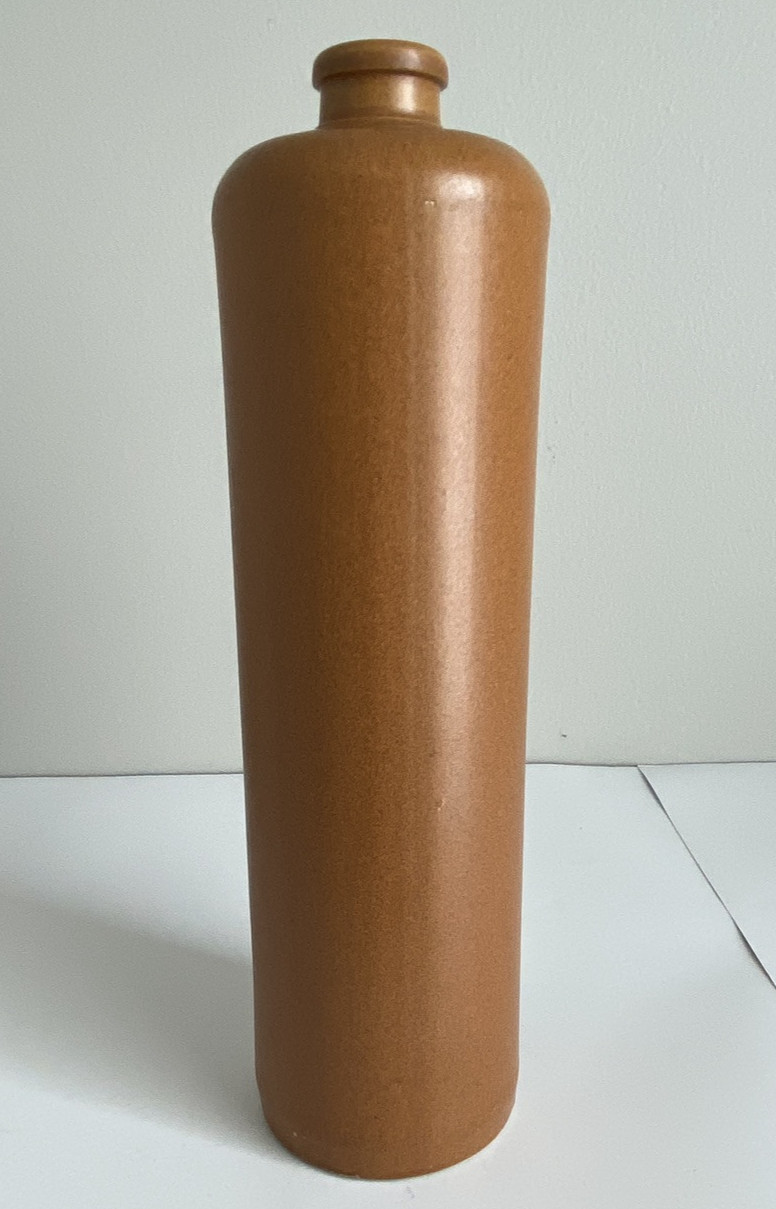 Vintage Erven Lucas Bols Amsterdam M.K.M. 1.0 Liter stoneware gin jenever bottle