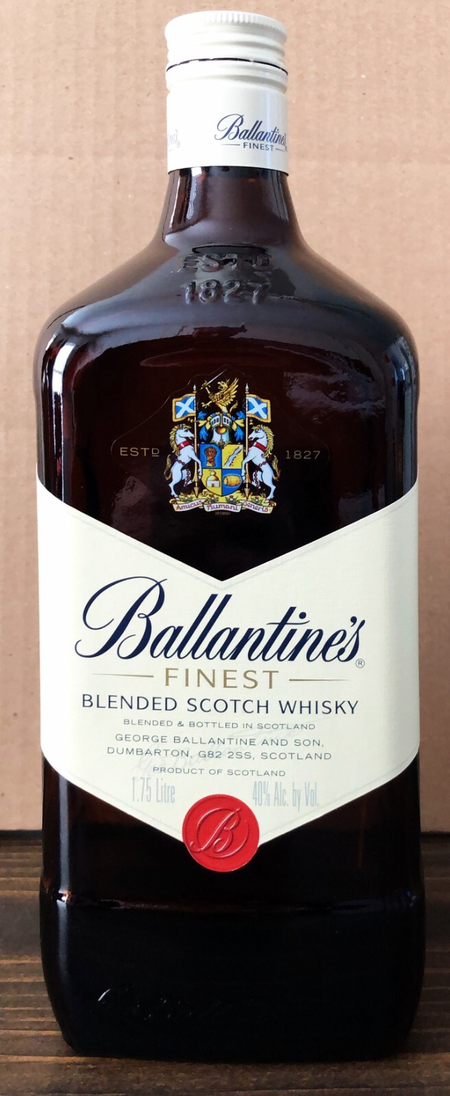 Ballantine’s Blended Scotch Whisky Bottle 1.75L