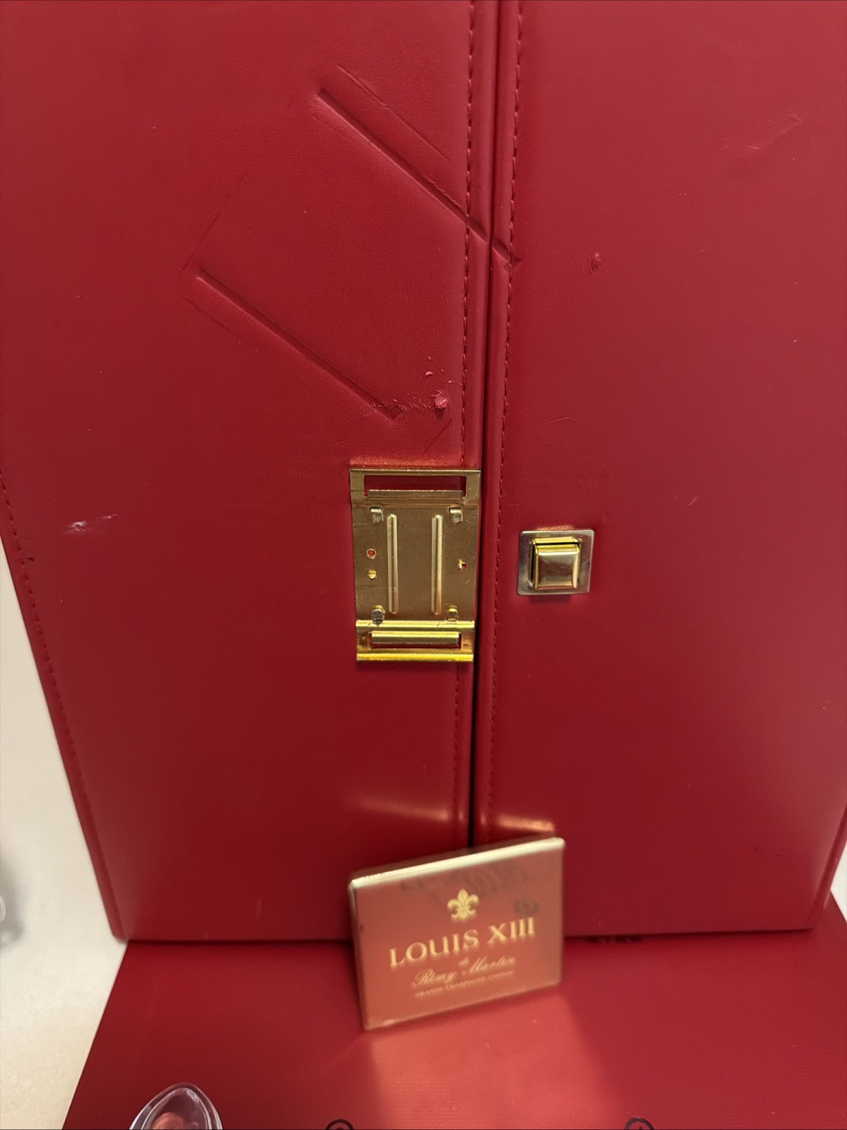 Louis XIII Rémy Martin Baccarat Crystal Decanter + Original Red Case (EMPTY)