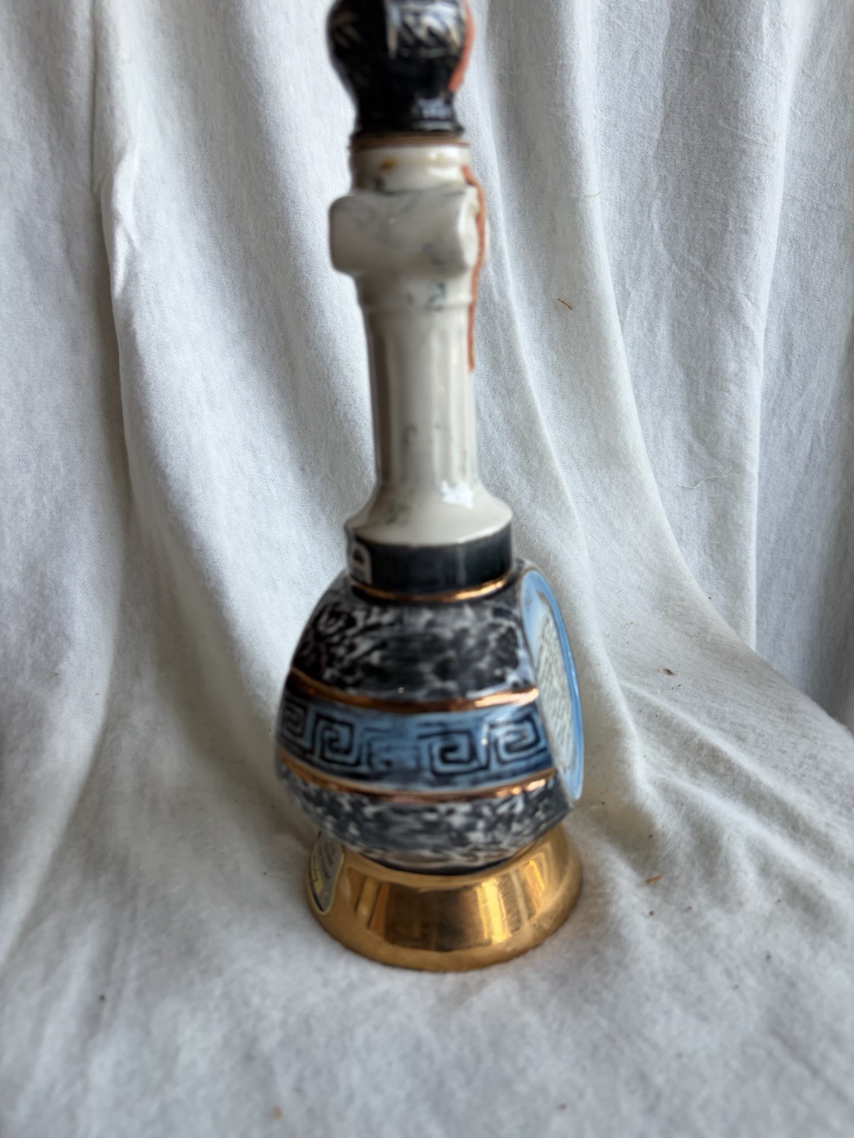 Beam AHEPA 50th Anniversary 1922-1972 Ceramic Liquor Bottle Decanter