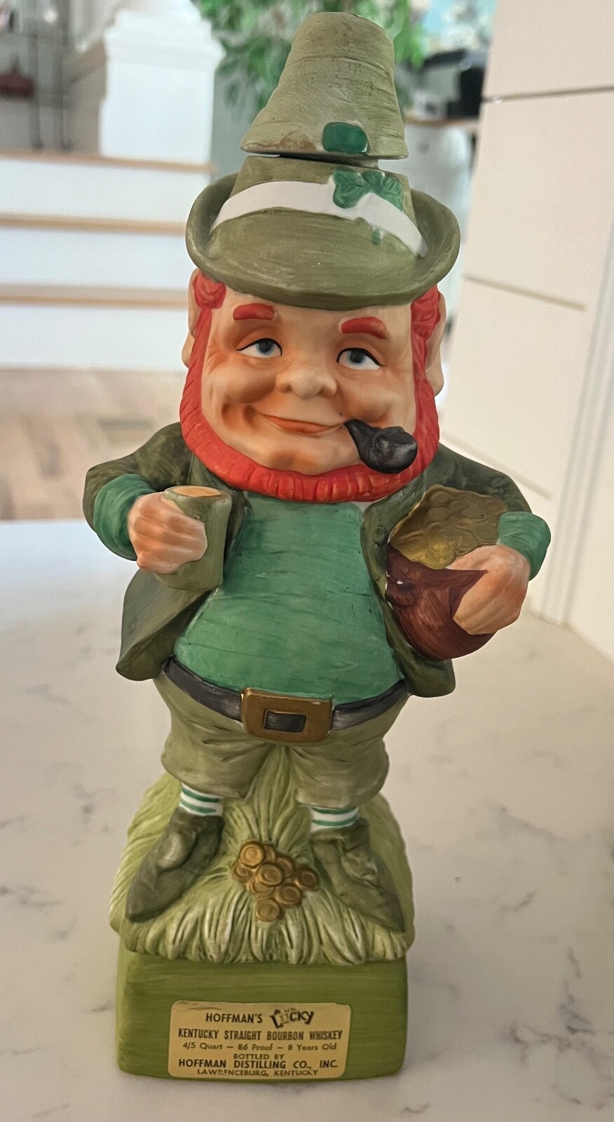 Cummins Music Box Irish Whisky Bottle