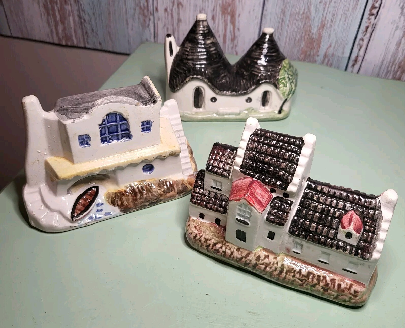 Lot Of 3 Vintage Garnier Liquor Bottles 1973 France and Spain Houses Schnapps