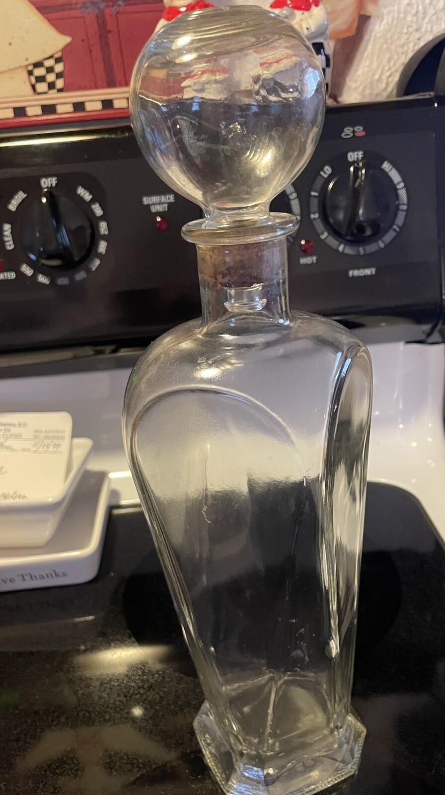 Vintage Liquor Bottle 1969