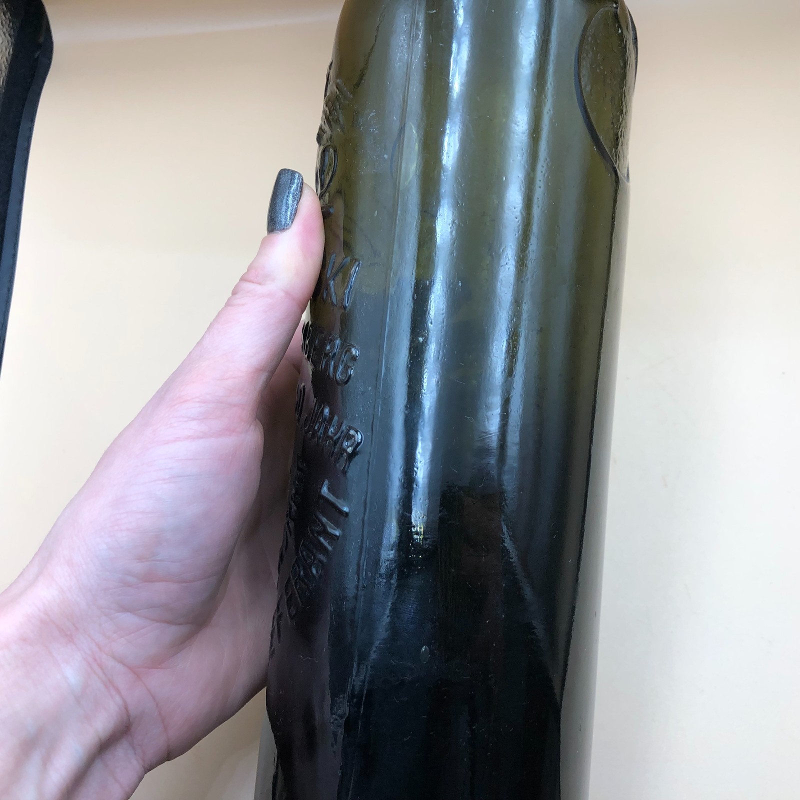 Collection bottle J.A.Baczewski