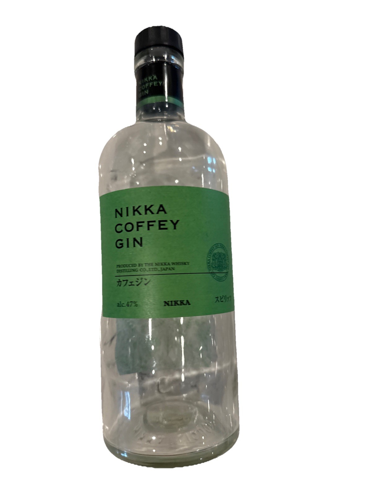 Nikka Coffey Grain Japanese Whisky Collectible Empty Bottle 750ml