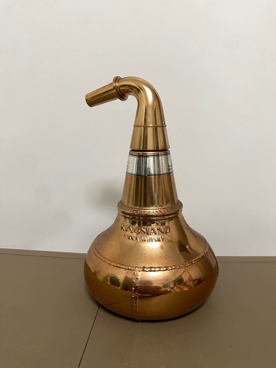 Nikka Whisky Kingsland Pot Still Shaped Bottle Empty Vintage Display From Japan