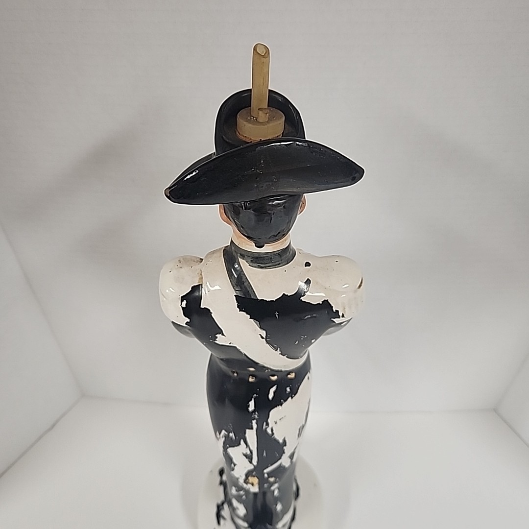 Liquore Galliano Italian Soldier Liquor Decanter 19″ Tall Italy Coronelli Bottle