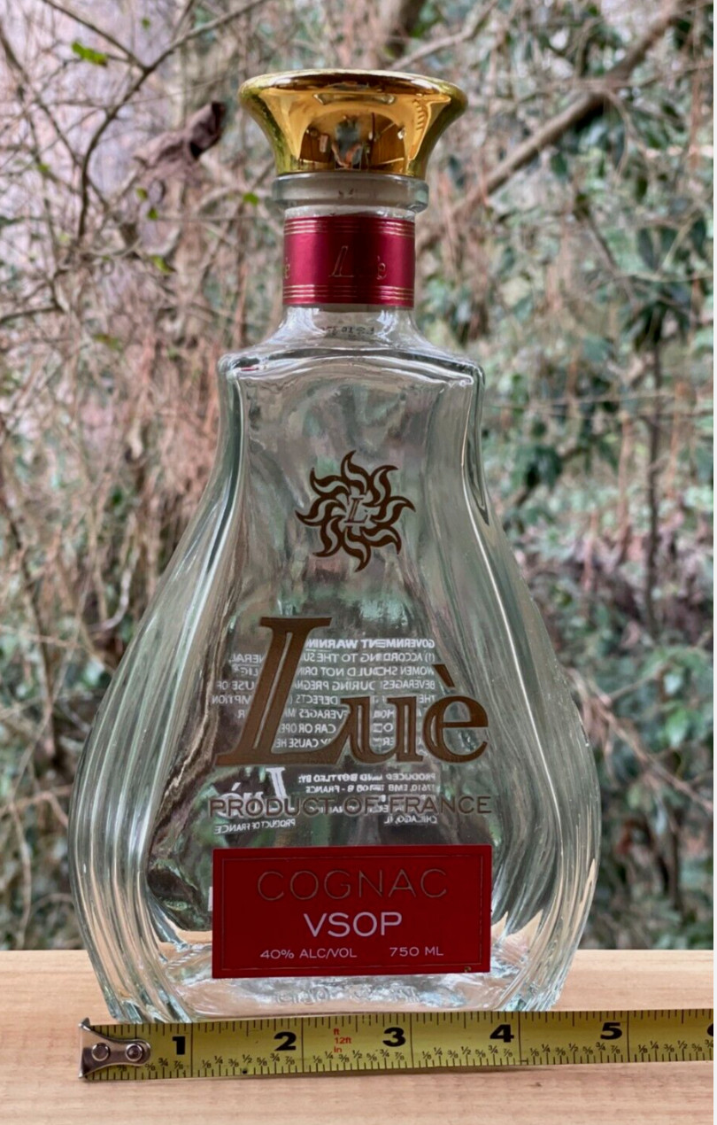 Lue Cognac VSOP 750 ml France EMPTY BOTTLE ONLY