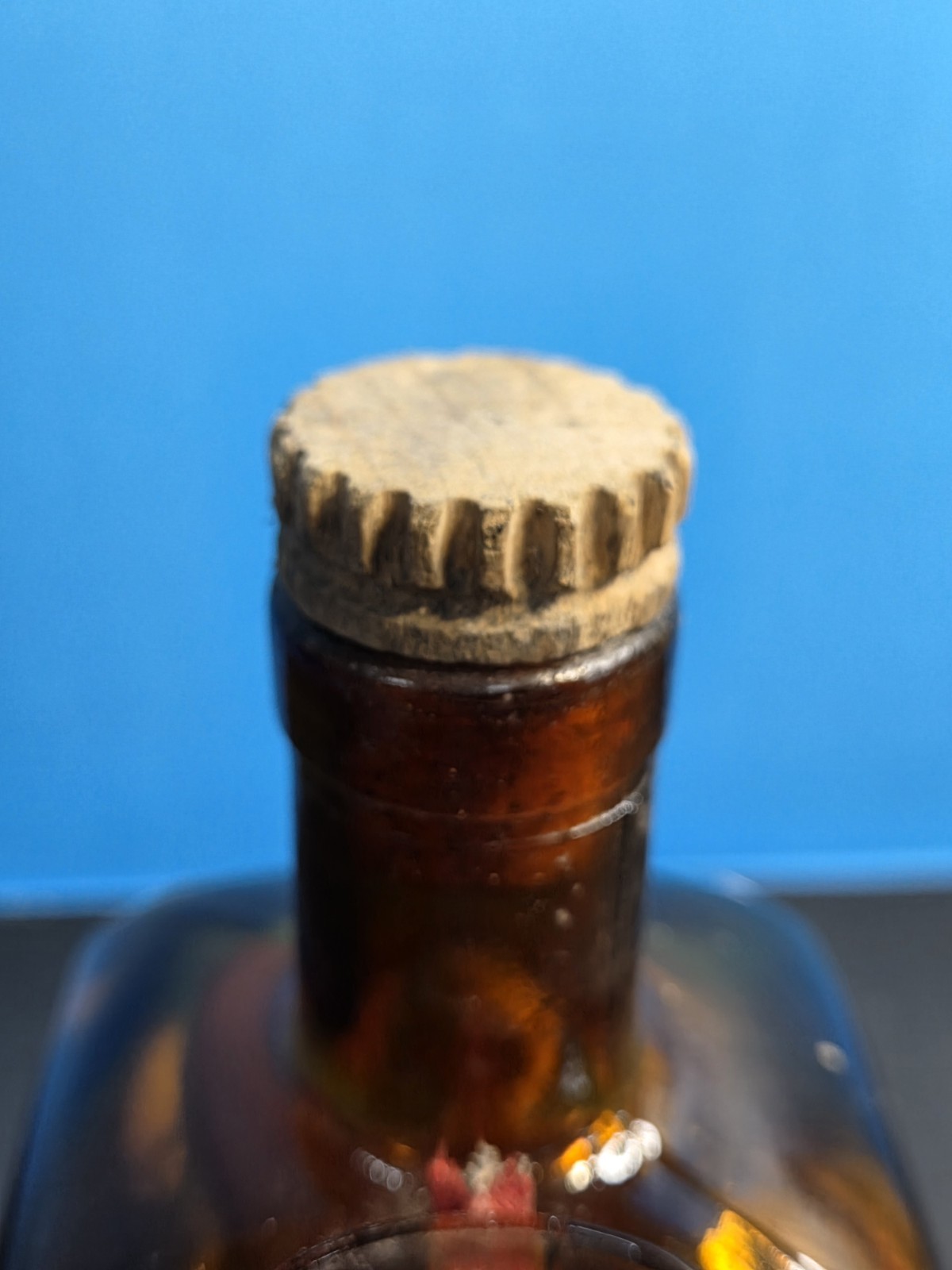 Cointreau Liqueur Empty Bottle 75cl 54 Medailles Angers France Wood Cap Vintage