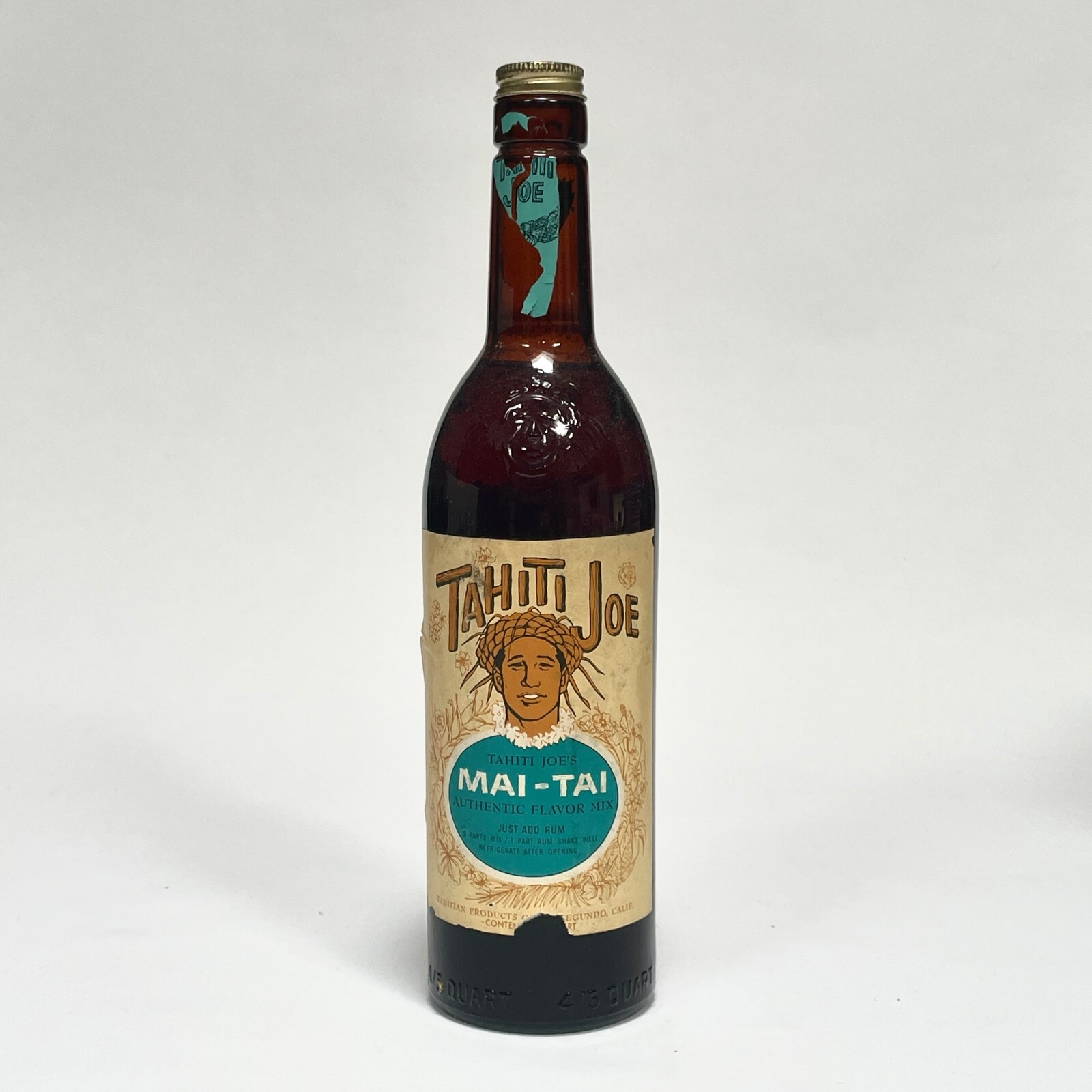 Vintage Tahiti Joe’s Mai Tai Mix – Tiki Bar Decor