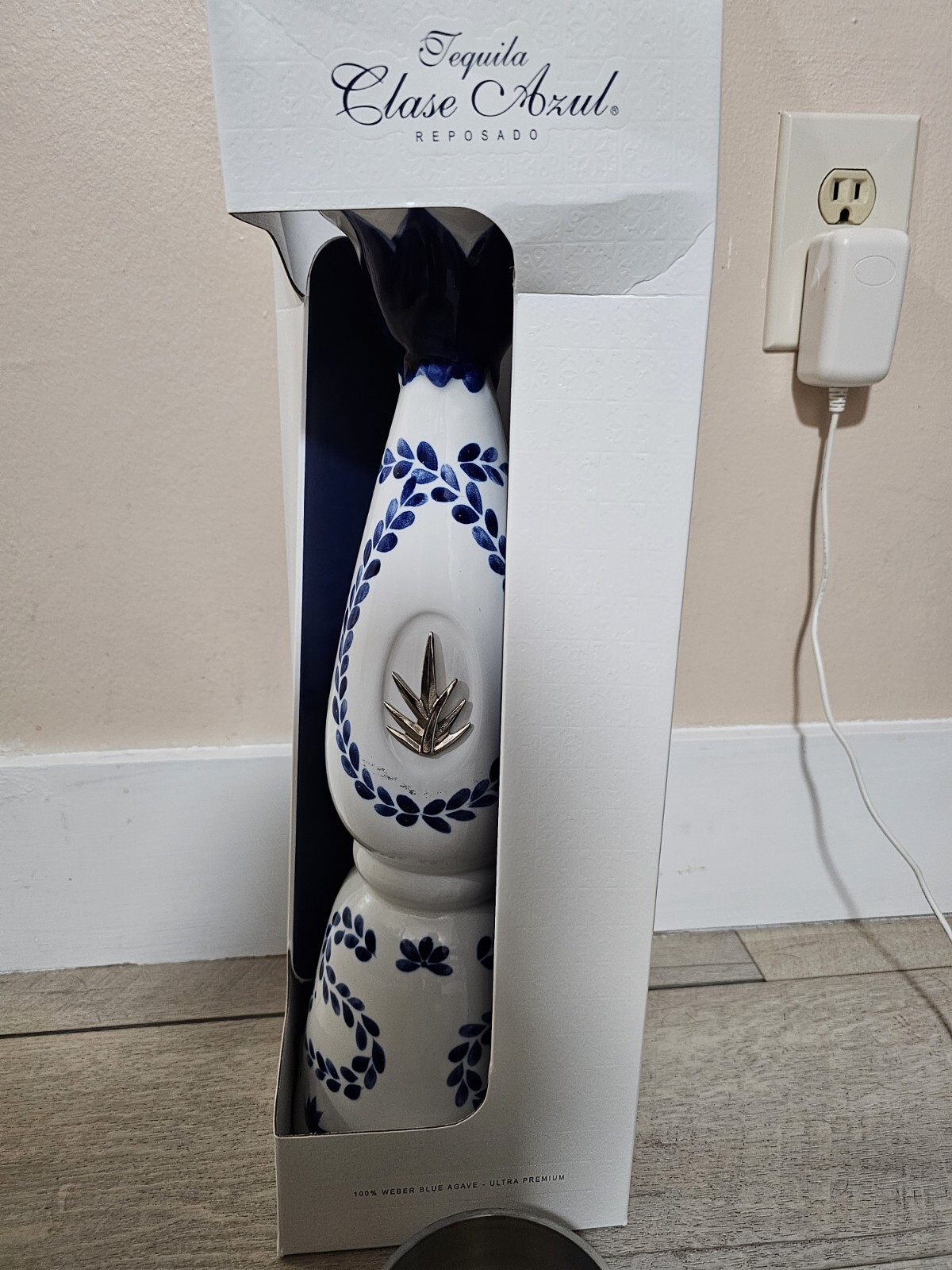 1 Clase Azul Reposado Empty Tequila Bottle 1,75 L With Box